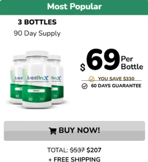 Add to cart button for the JointBreX 2-bottle package